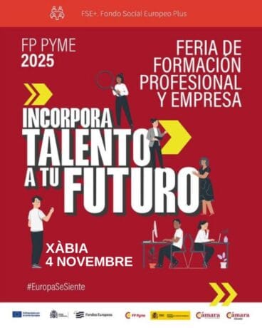 Cartel de la Feria de Formación Profesional y Empresa