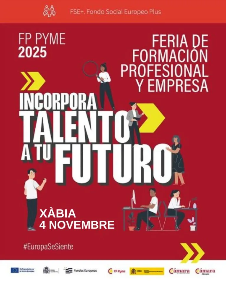 Cartel de la Feria de Formación Profesional y Empresa