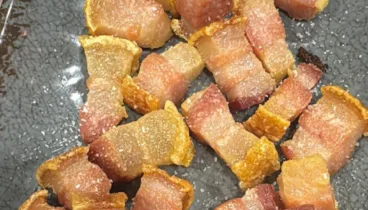 Comida casera con ingredientes locales