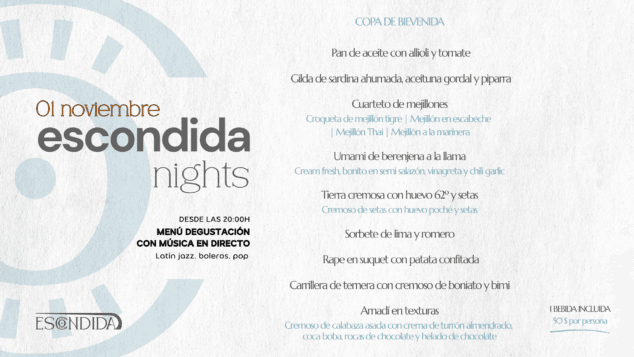 Imagen: Escondida Nights