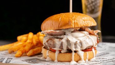 Irresistibles hamburguesas con toque italiano