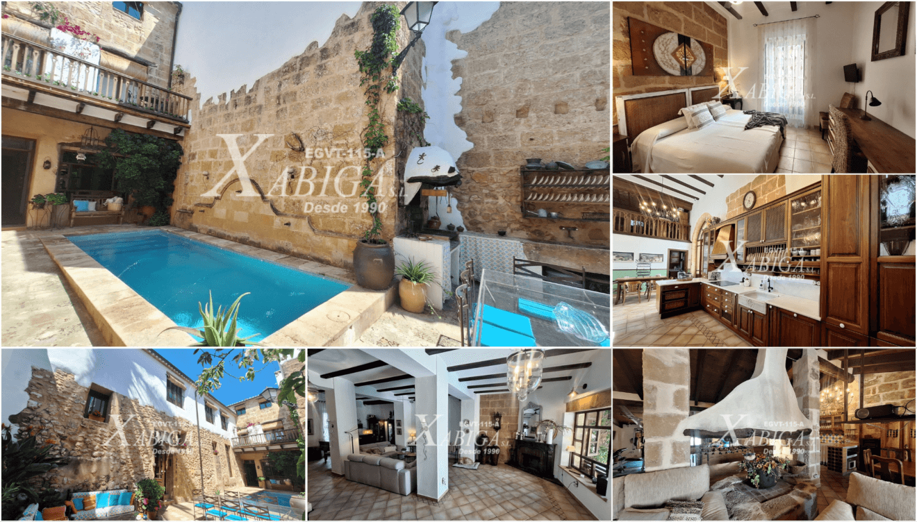 La joya en pleno centro de Jávea con bodega y piscina lista para vivir