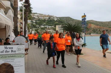 Marcha contra el cáncer en Xàbia (2)