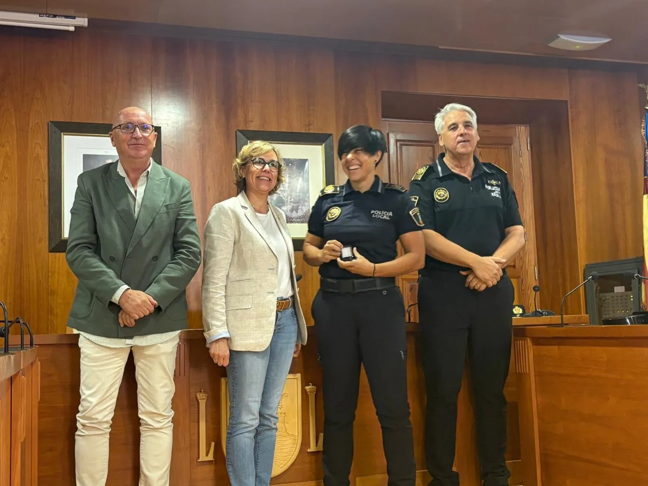 Reconocimiento a los agentes por sus años de servicio (3)