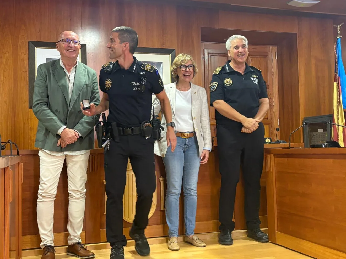 Reconocimiento a los agentes por sus años de servicio (5)