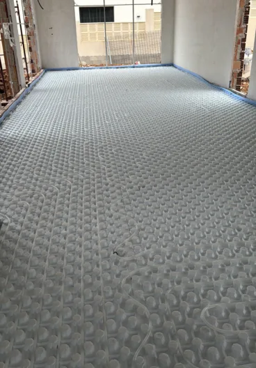 Suelo radiante y fancoil