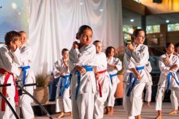 Exhibición del Club Karate Washinkai Xàbia