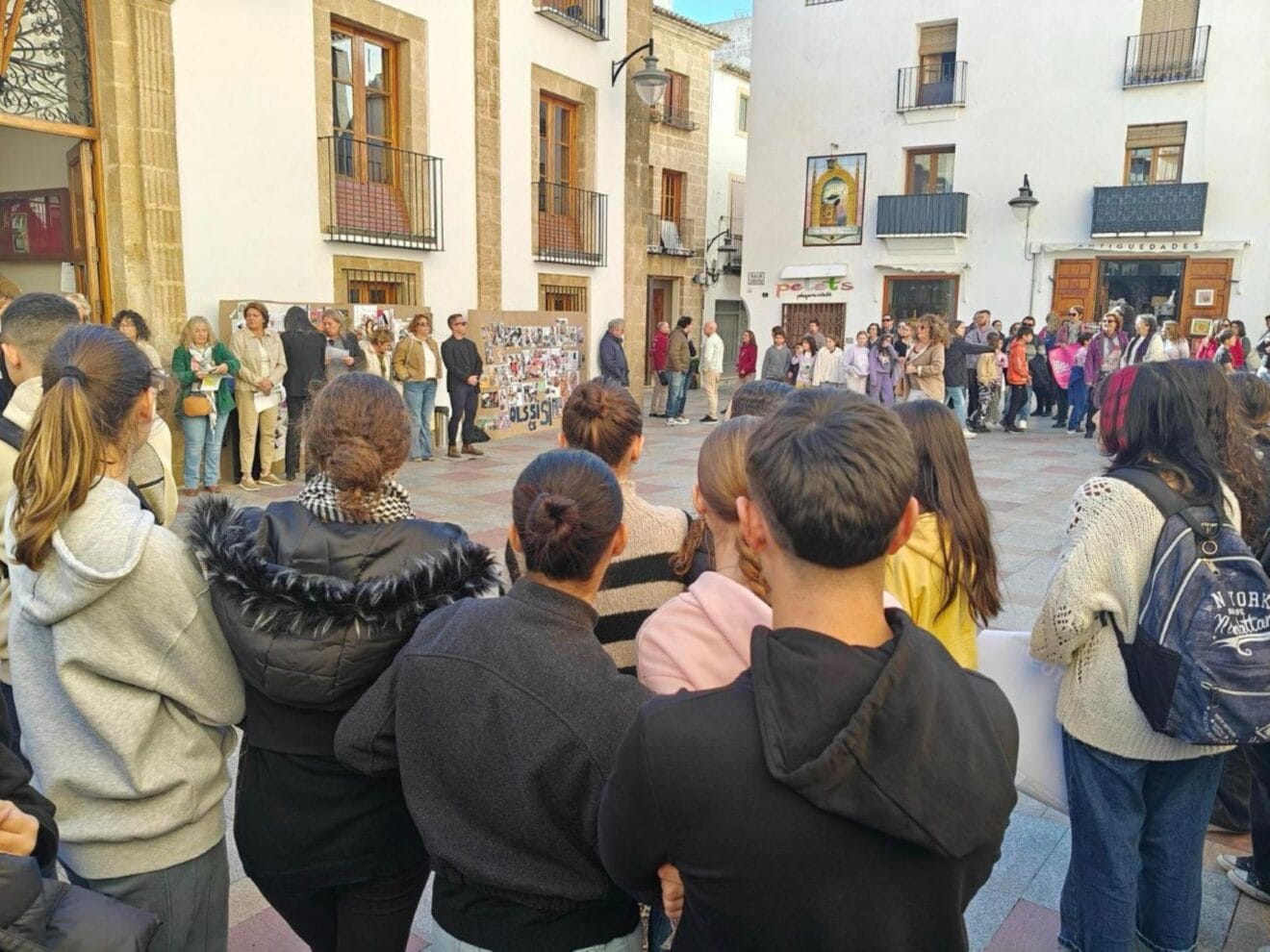 Acto Institucional en Xàbia del 25N