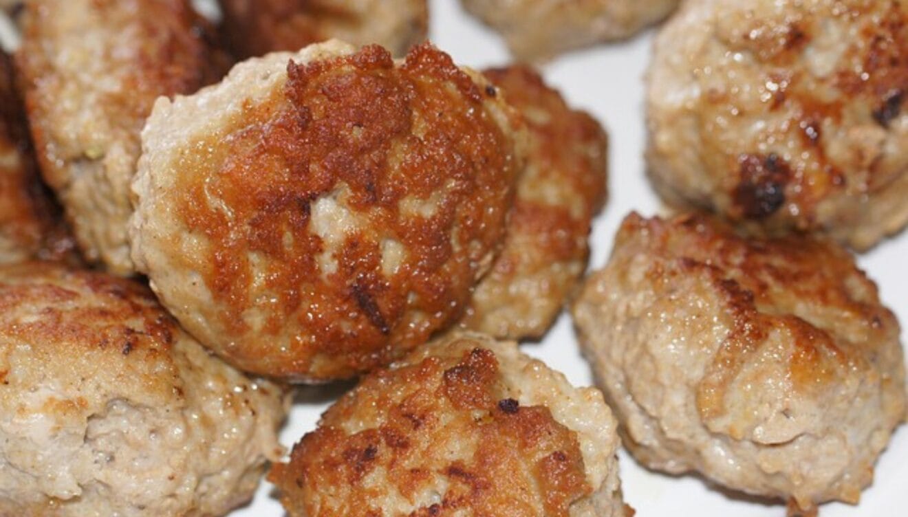 Albóndigas de carne de calidad