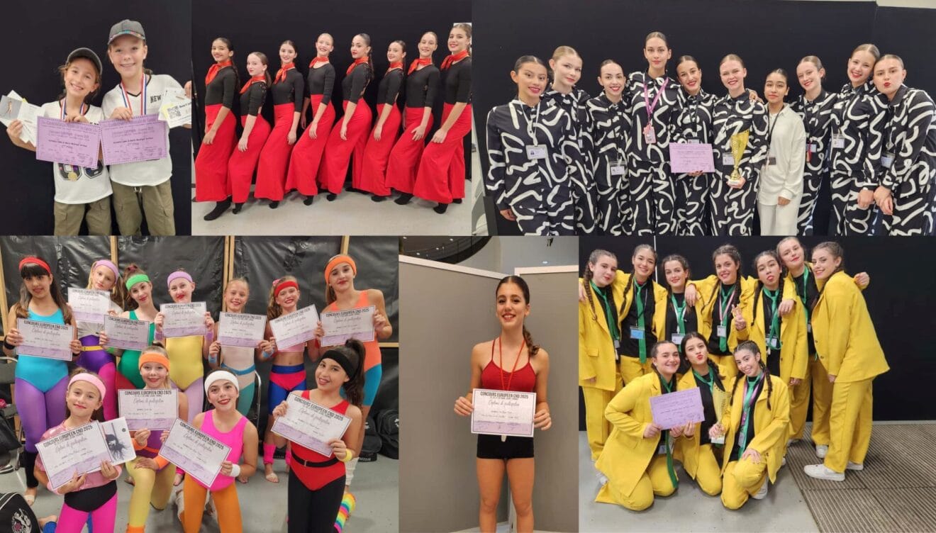Alumnas de Endanza Jávea en el campeonato europeo en Francia