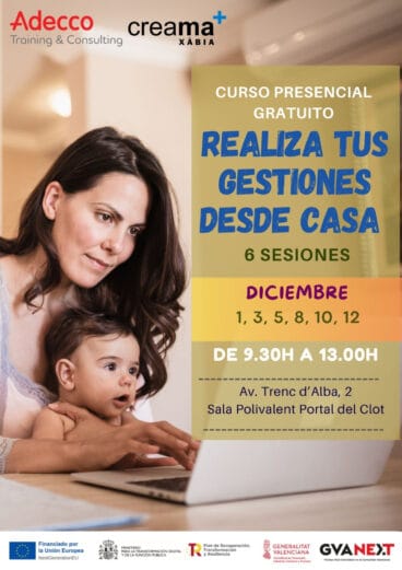 Cartel del Curso de Formación Digital