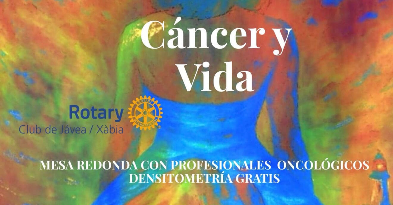 Charla 'Cáncer y Vida' en Xàbia organizada por el Rotary Club