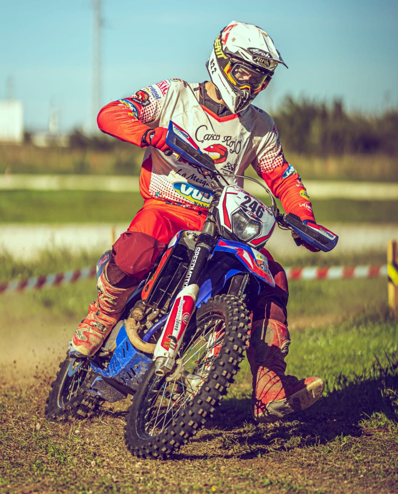 Cristóbal Cholbi en la carrera