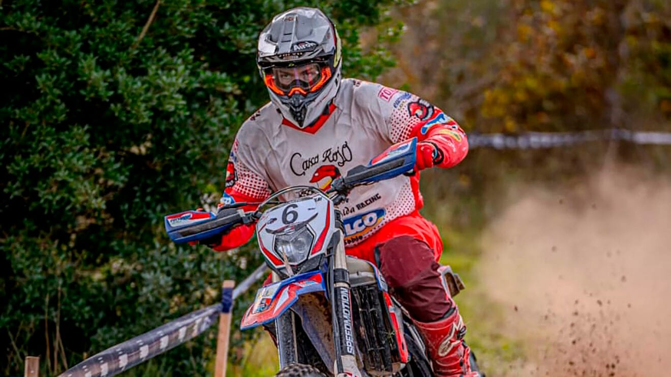 El piloto de Xàbia Cristóbal Cholbi en Sant Mateu