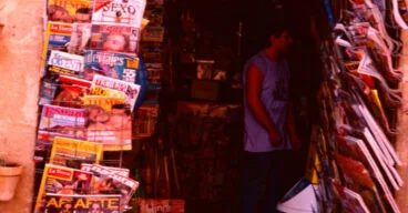 Kiosko Ca Calavera en la plaza de la Iglesia