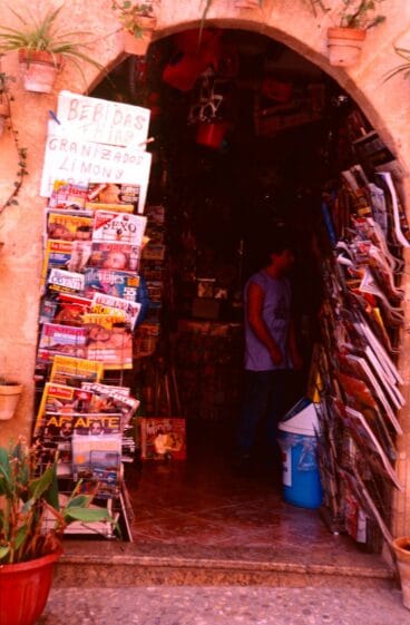 Kiosko Ca Calavera en la plaza de la Iglesia