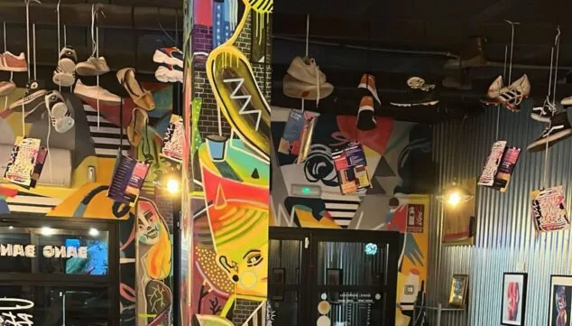 Imagen: Local grafitero con personalidad única