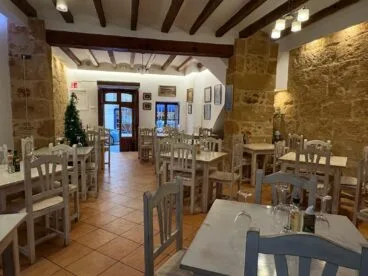 Comedor del Restaurante Cande de Xàbia