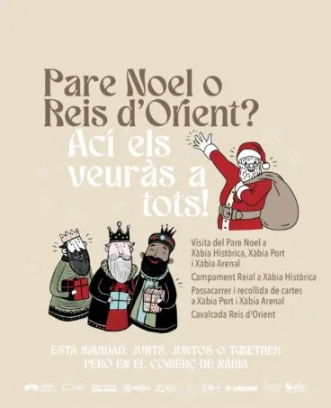 Actos de Navidad en Xàbia por los distintos núcleos del municipio