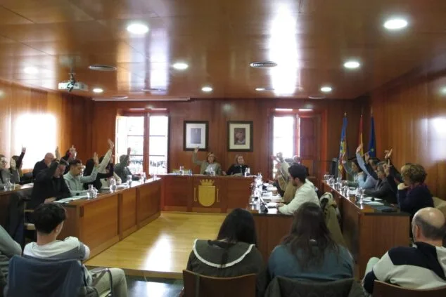Imagen: Aprobación de diversos puntos administrativos en el pleno de diciembre de Xàbia