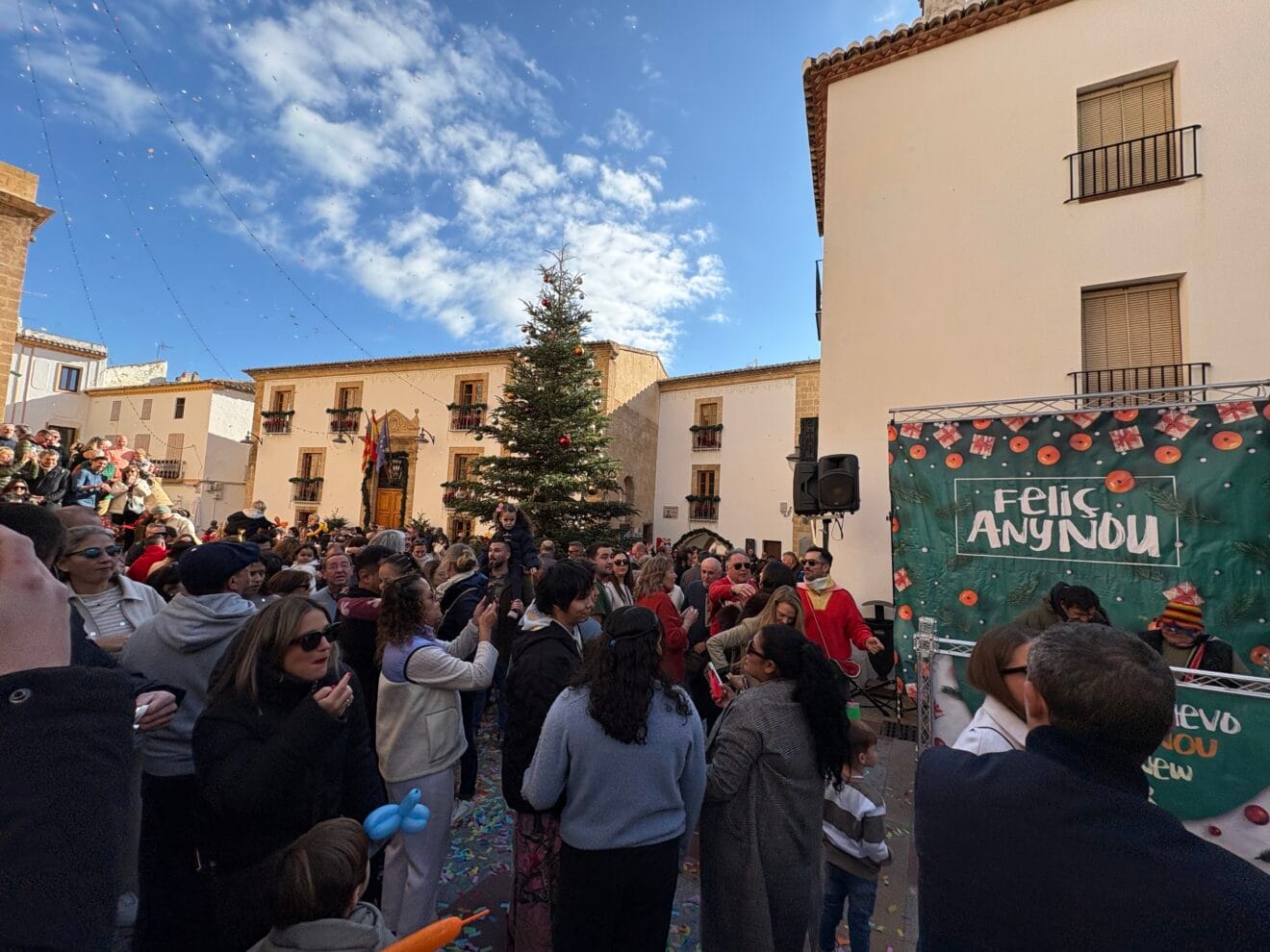 Campanadas Nochevieja 2025 Xàbia Histórica