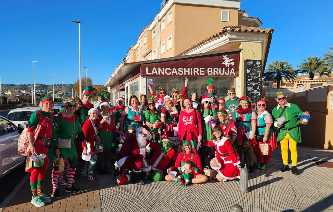 Carrera solidaria de Elfos 2025 en Xàbia