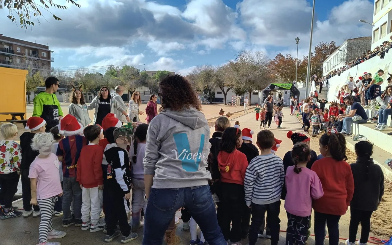 Carrera solidaria en el CEIP Graüll de Xàbia
