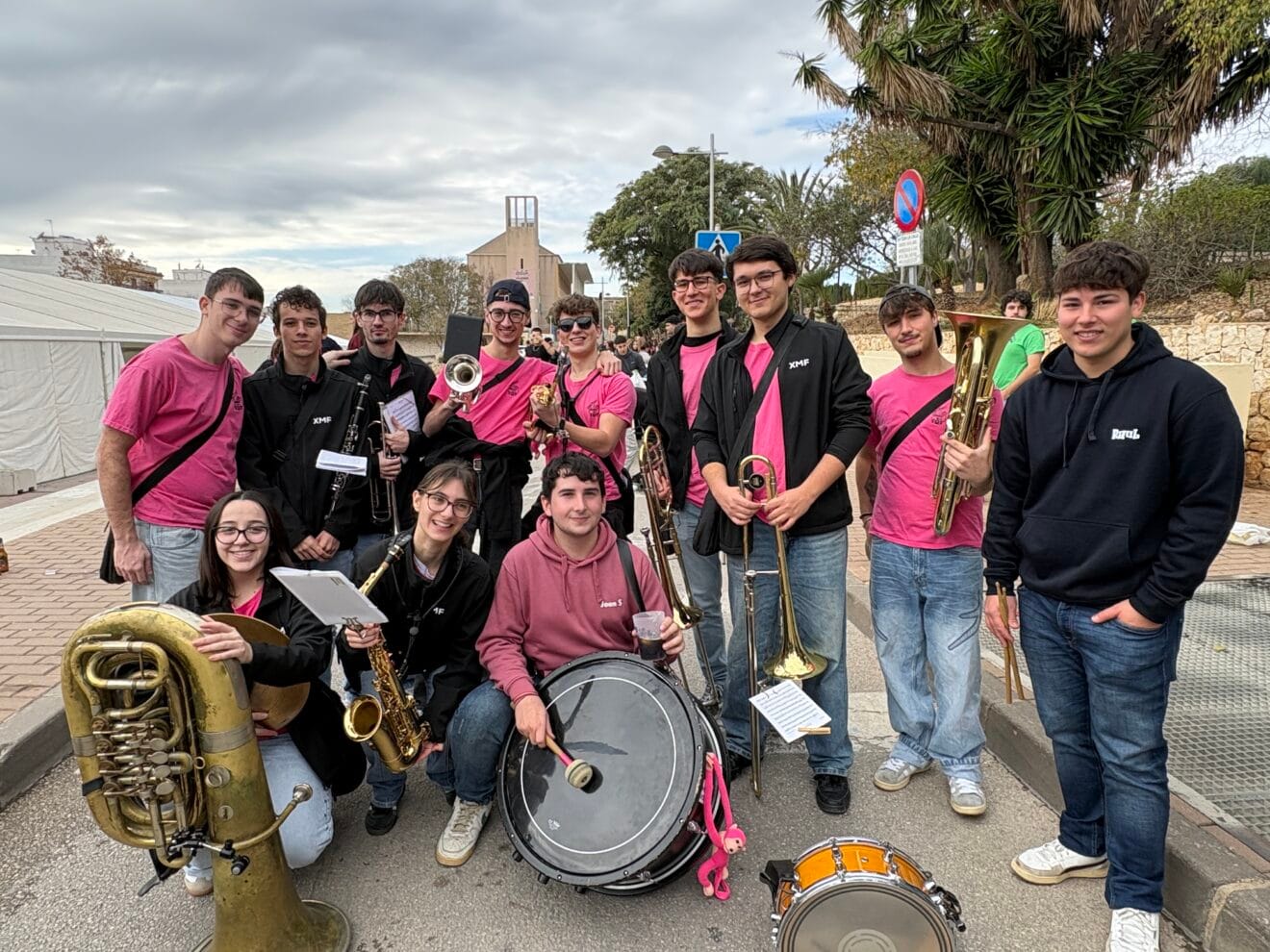 Charanga en el Concurso de paelles en el Mig Any de Fogueres 2025