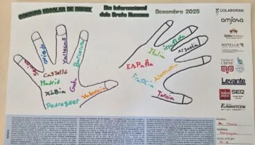 Dibujo ganador del concurso escolar de Dibujo por el Día Internacional de los Derechos Humanos 3