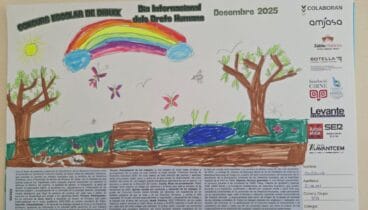 Dibujo ganador del concurso escolar de Dibujo por el Día Internacional de los Derechos Humanos 5
