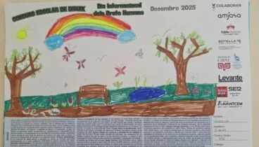 Dibujo ganador del concurso escolar de Dibujo por el Día Internacional de los Derechos Humanos 5