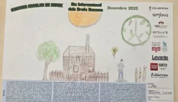 Dibujo ganador del concurso escolar de Dibujo por el Día Internacional de los Derechos Humanos 8