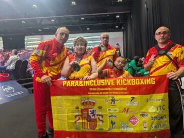 La delegación española en Abu Dhabi