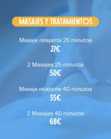 Masajes y tratamientos para regalar en Navidad