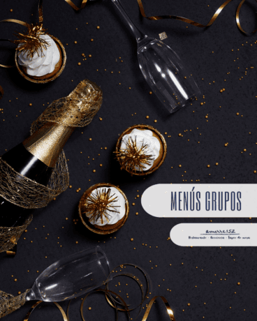 Menú Grupos 2025 – Amarre 152