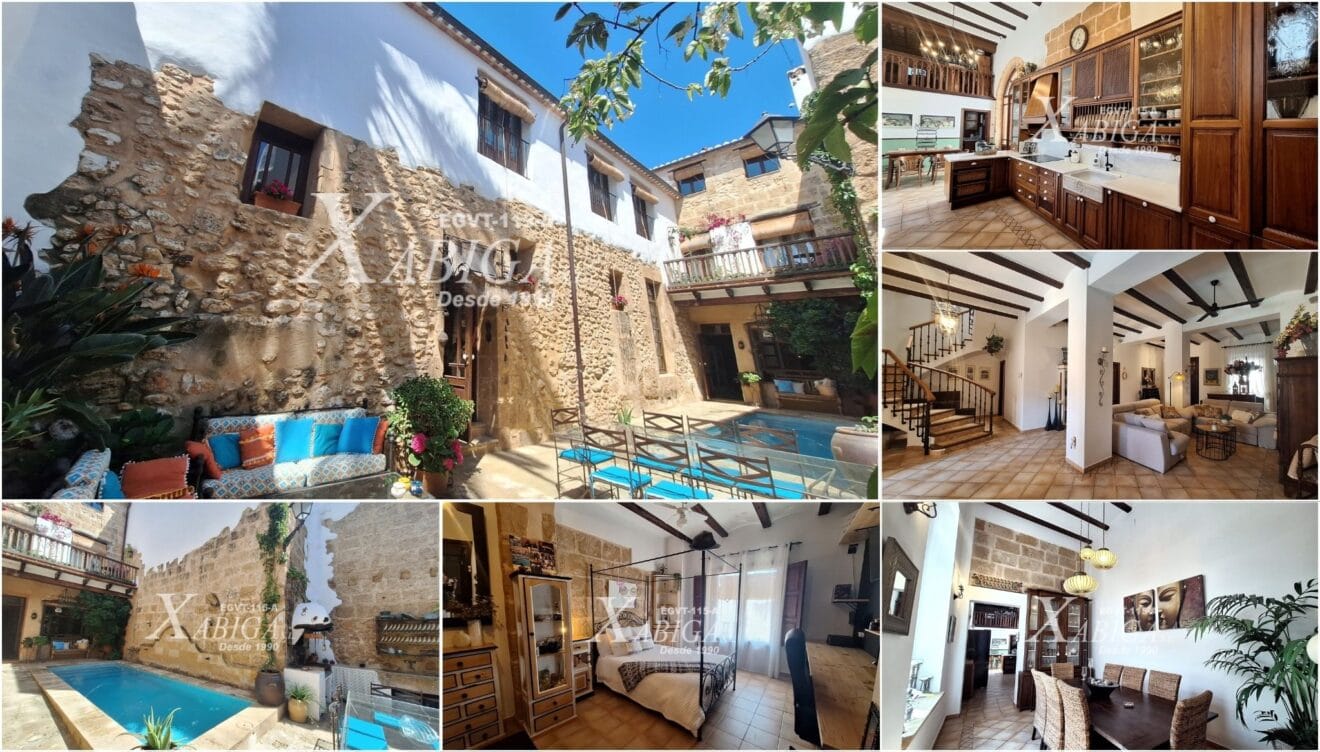 Oportunidad de inversión en el centro histórico de Jávea una casa que respira historia