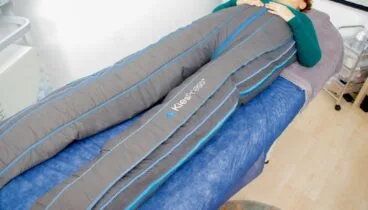 Sesión de presoterapia en Guaraná