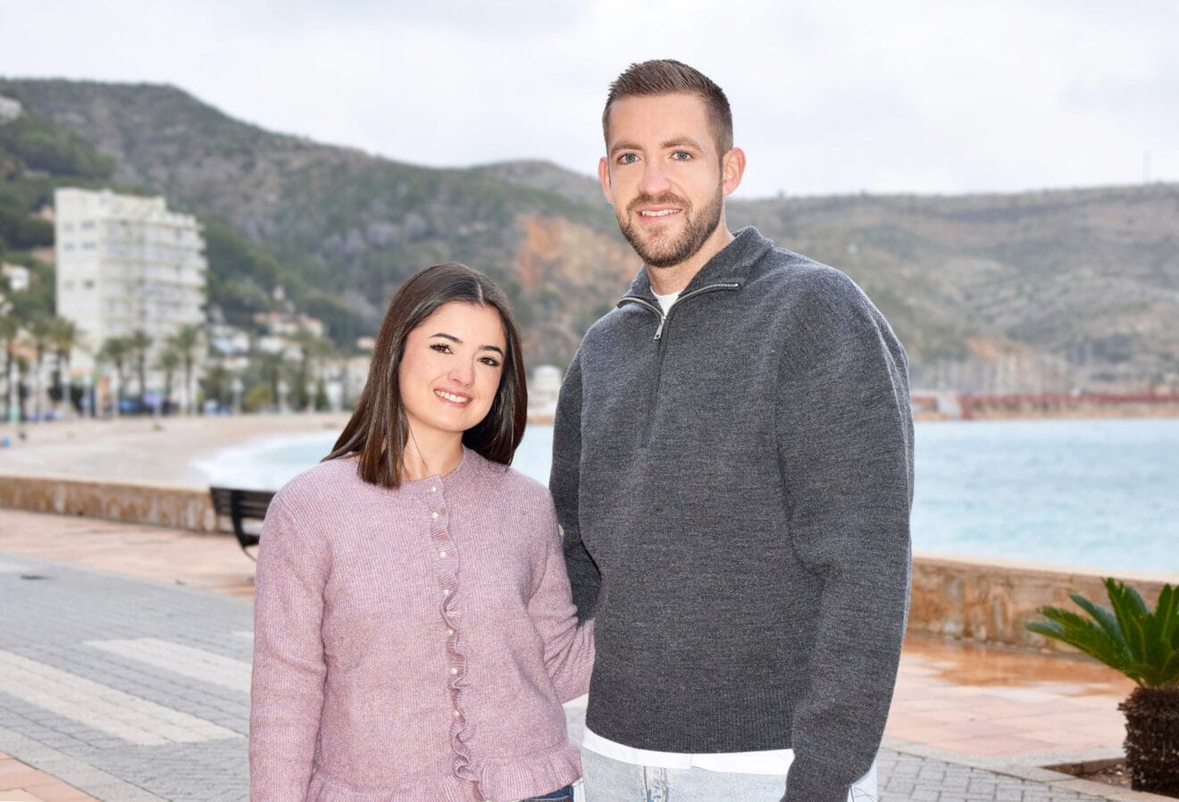 Aroa Sánchez y José Antonio Buigues Abanderada Mora y Abanderado Cristiano Xàbia 2026