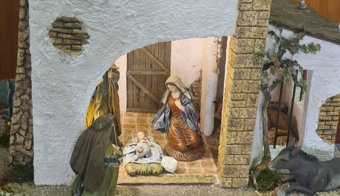 Belén elaborado por la asociación Betlemistes de Xàbia