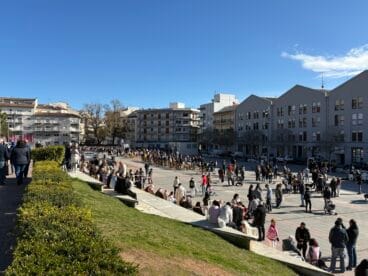 Bendición de animales en el centro histórico de Xàbia (1)