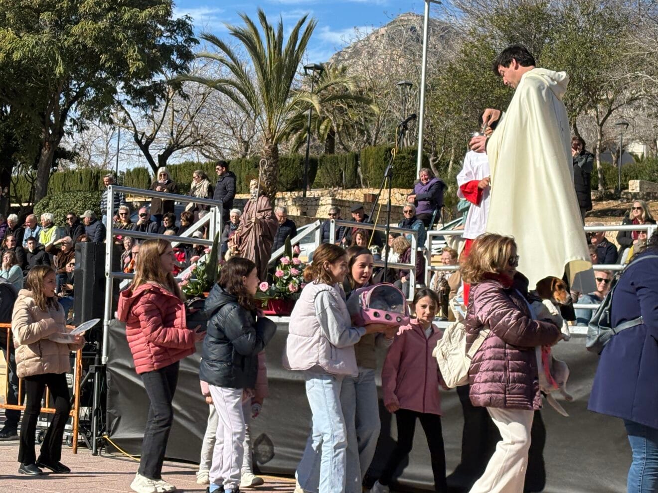 Bendición de animales en el centro histórico de Xàbia (28)