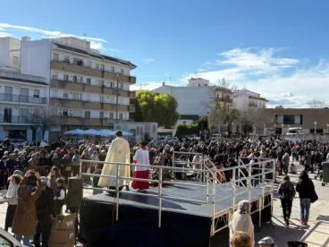 Bendición de animales en el centro histórico de Xàbia (45)