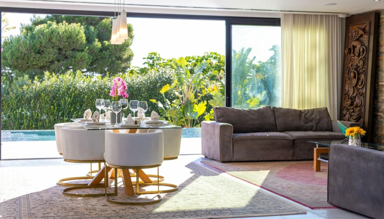 Casa con tres habitaciones y distribución pensada para vivir