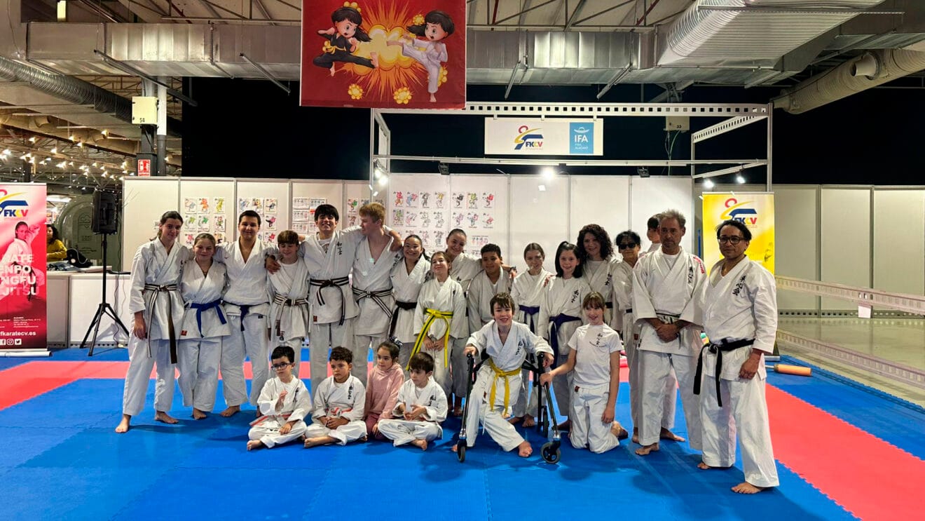 Club de Kárate Washinkai de Xàbia y Benitatxell en el Centro IFA de Alicante