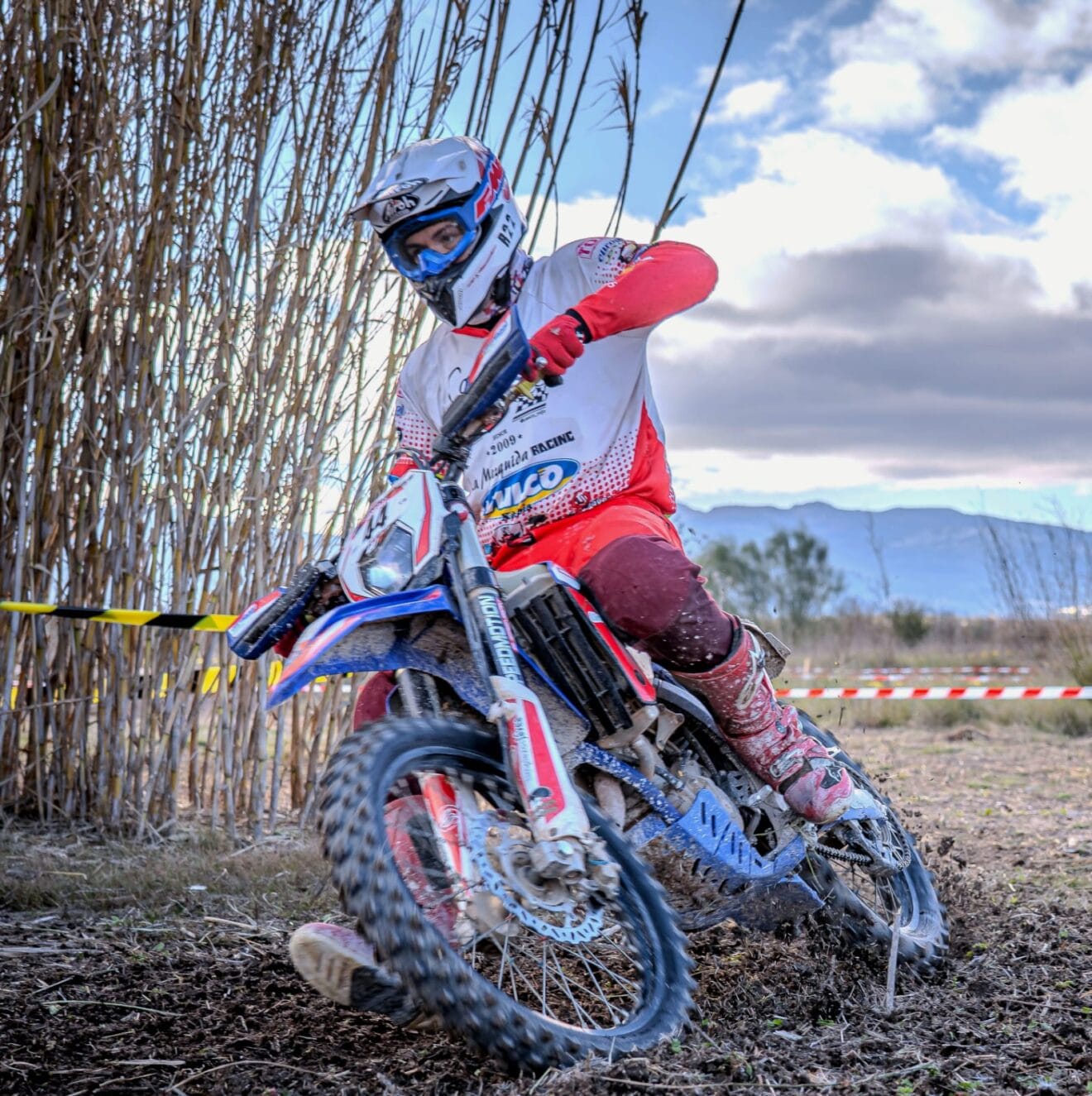Cristóbal Cholbi durante una competición
