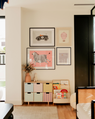 Decoración cálida y hogareña