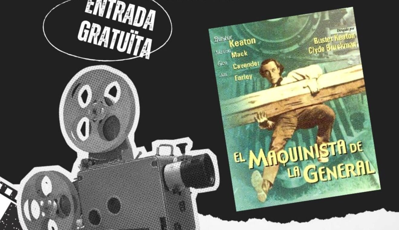 El Conservatori de Xàbia proyecta el clásico del cine mudo El maquinista de la General en una sesión especial