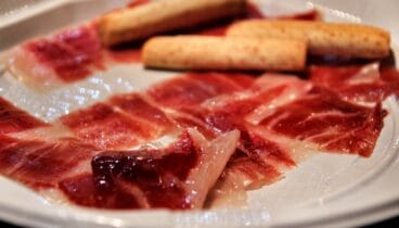 Jamón ibérico en Ironía Jávea