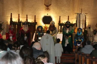 Los Reyes Magos de Oriente reciben a los niños en la Parroquia de Loreto de Xàbia (5)