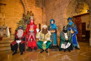 Los Reyes Magos en la Iglesia de San Bartolomé